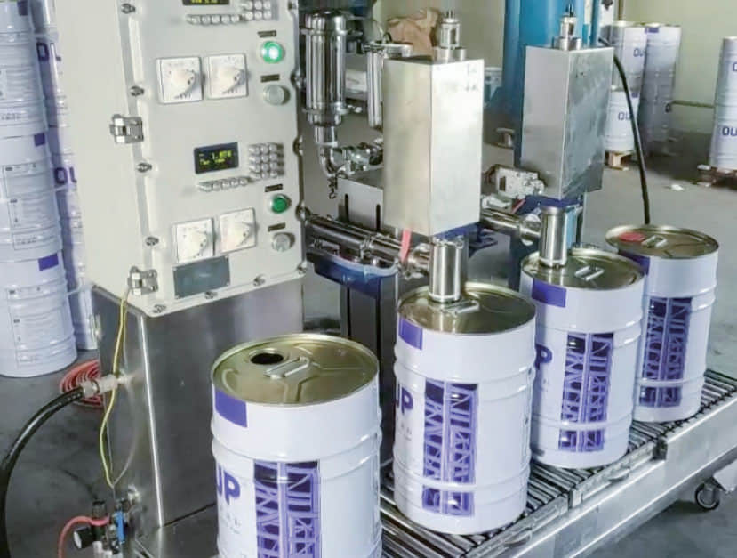 灌装机现场案例