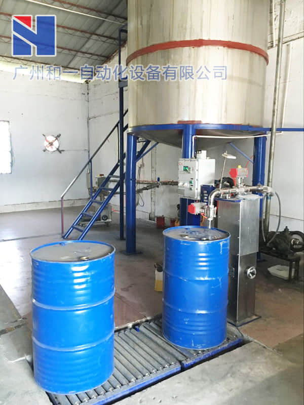 Filling machine on-site case