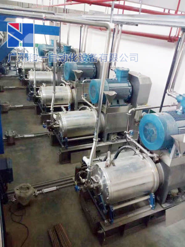 Horizontal sand mill case