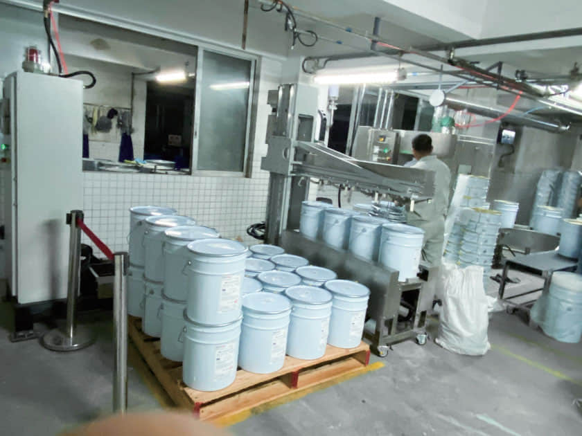 Palletizing and handling on-site case