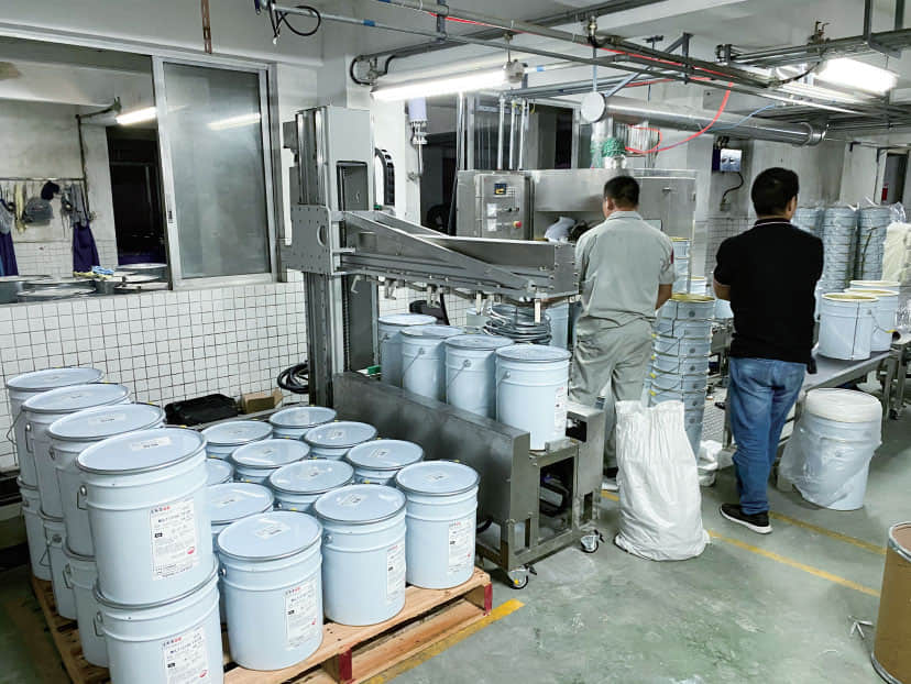 Palletizing and handling on-site case
